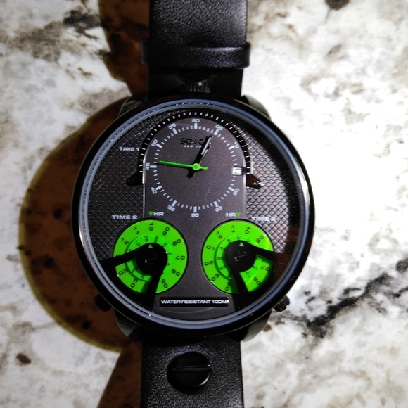 So & Co New York Other - So & Co Chelsea 5240 3 Time Zone Mens Watch